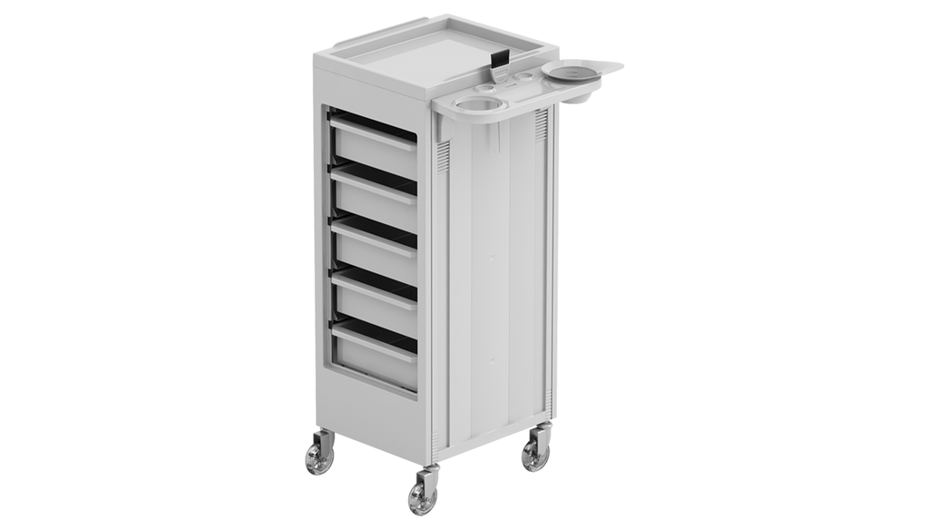 Carrelli porta attrezzi per parrucchieri