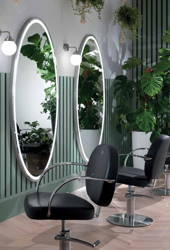Specchiera per Salone Parrucchiera MOD. SOGNO